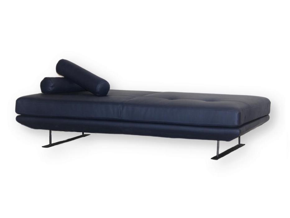 STG: Prado: диван 2 местный  с подушками (синий)