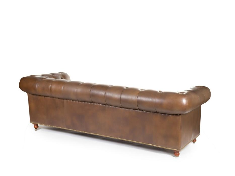STG: Chesterfield RS073-3: диван 3-х местный  (коричневый)
