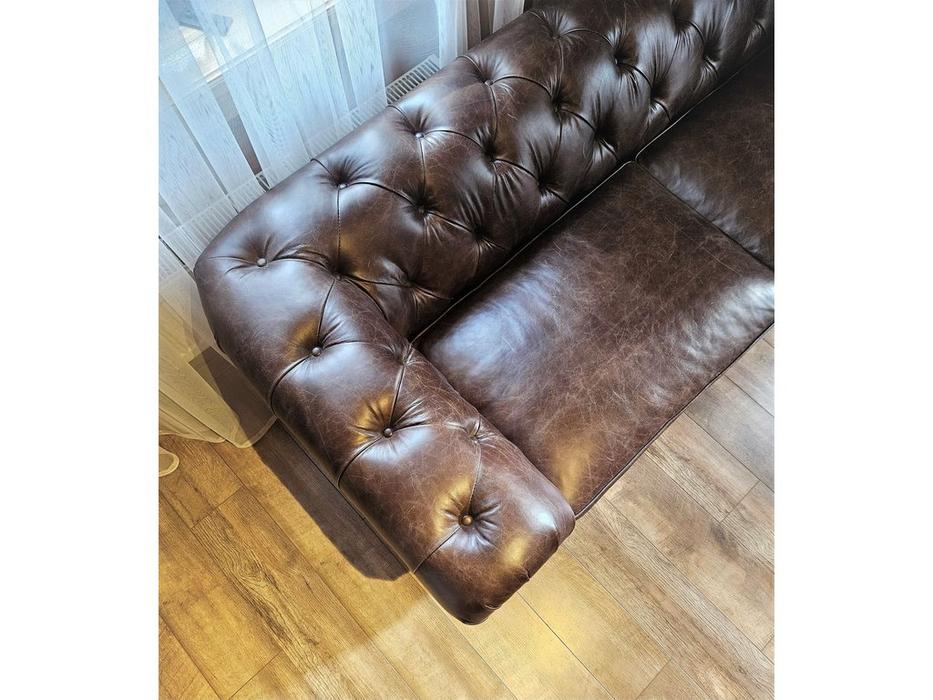 STG: Chesterfield RS073-3: диван 3-х местный  (коричневый)
