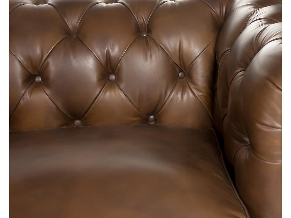 STG: Chesterfield RS073-3: диван 3-х местный  (коричневый)
