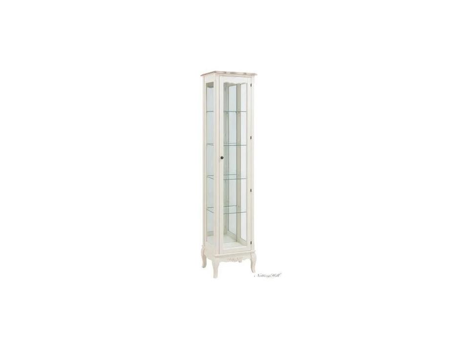 Mobilier de Maison: Provence: витрина 1 дверная  с эффектом старения (молочный)