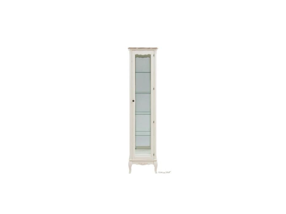 Mobilier de Maison: Provence: витрина 1 дверная  с эффектом старения (молочный)