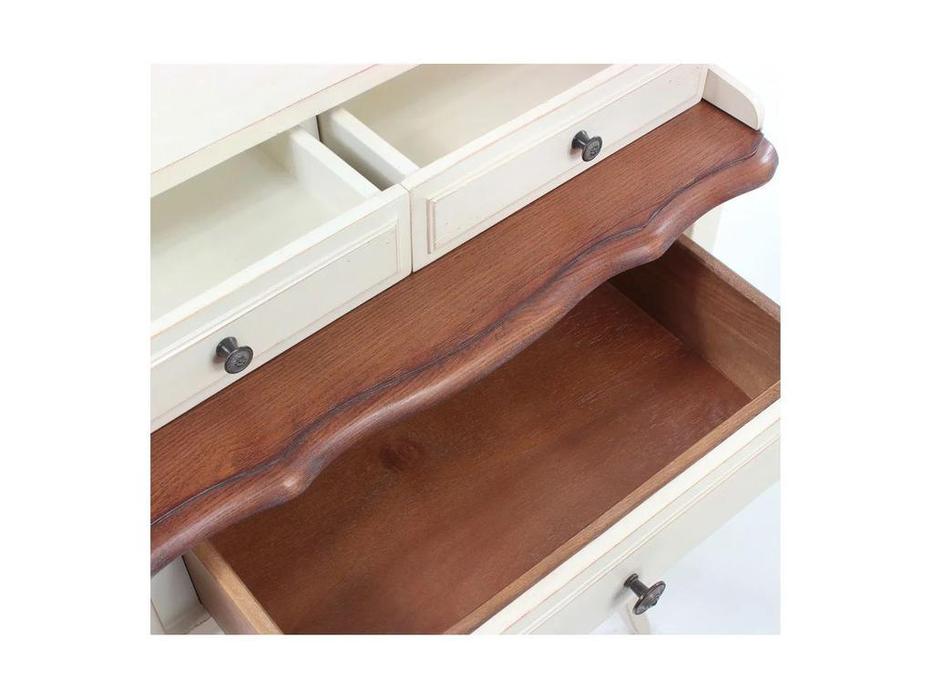Mobilier de Maison: Provence: бюро  с эффектом старения (молочный)