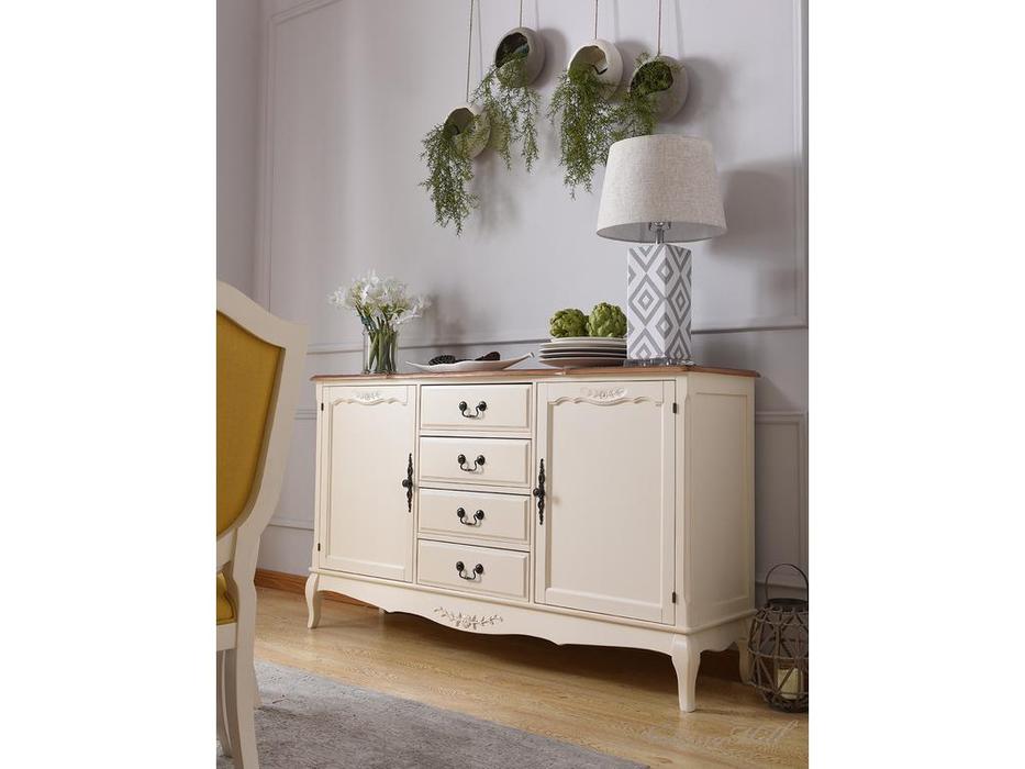 Mobilier de Maison: Provence: буфет  с эффектом старения (молочный)