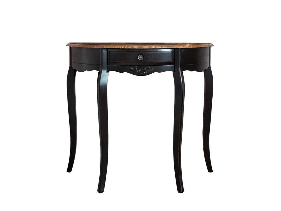 Mobilier de Maison: Ancien Belveder: консоль  с ящиком (черный)