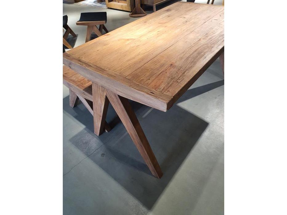 Mobilier de Maison: Wooden Vintage Loft: стол обеденный не раскладной (натуральный дуб)