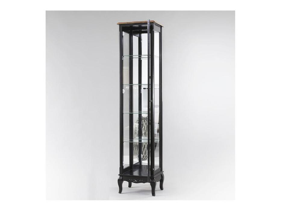 Mobilier de Maison: Provence: витрина (черный со старением)