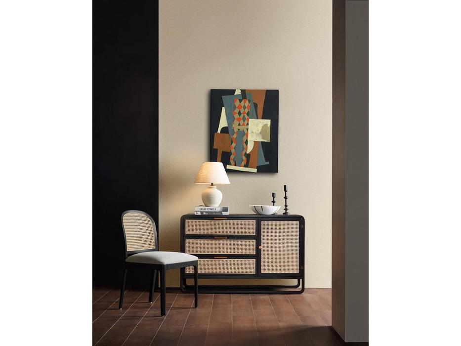 Mobilier de Maison: JADE: комод  (бежевый, черный)