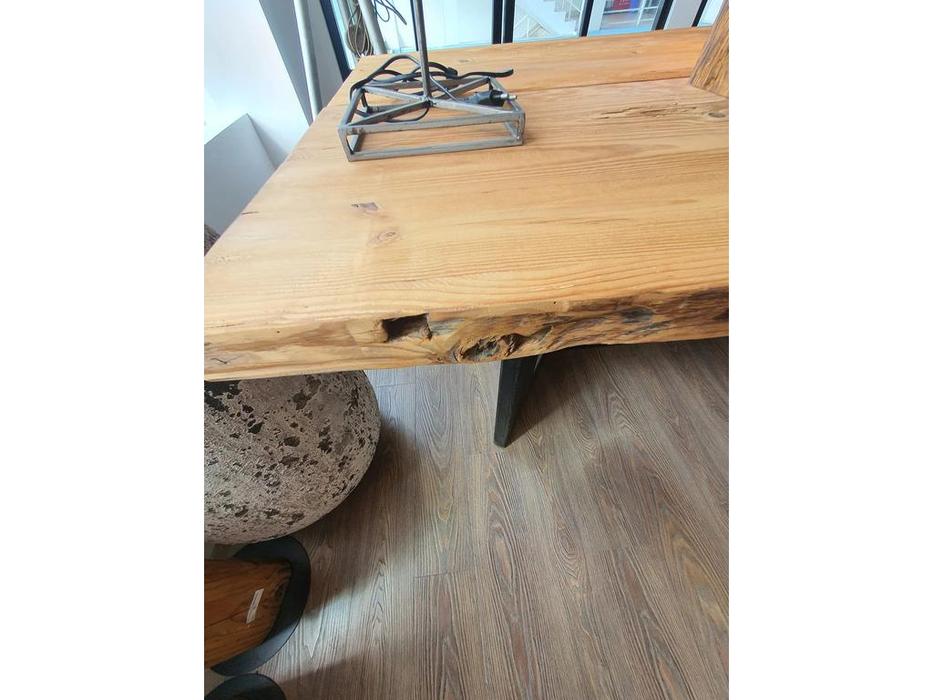 Mobilier de Maison: Wooden Vintage Loft: стол обеденный  не раскладной (дуб, черный)