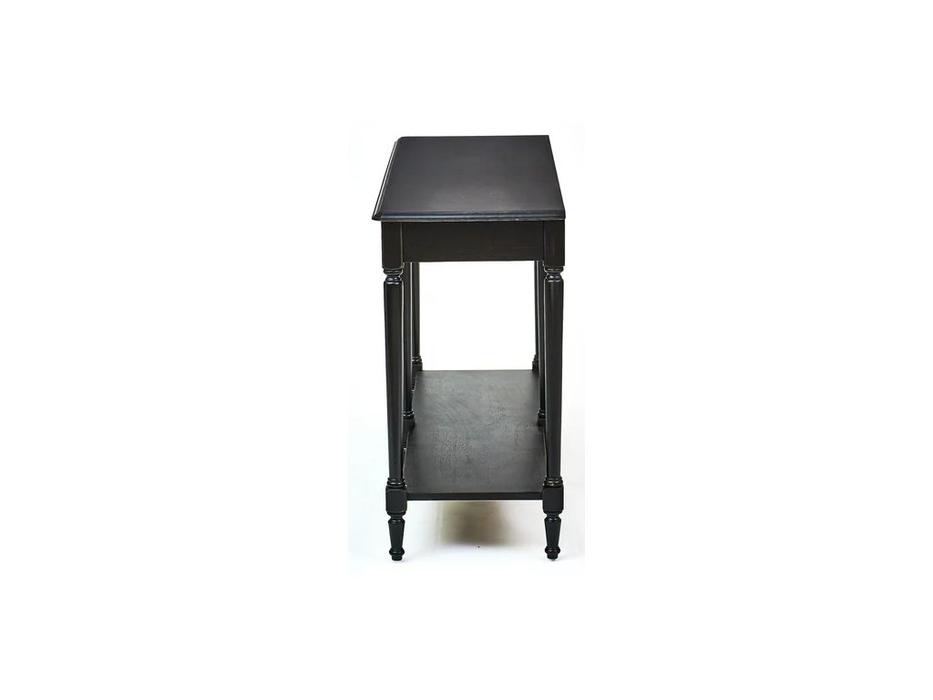 Mobilier de Maison: Provence: консоль с ящиками (черный со старением)