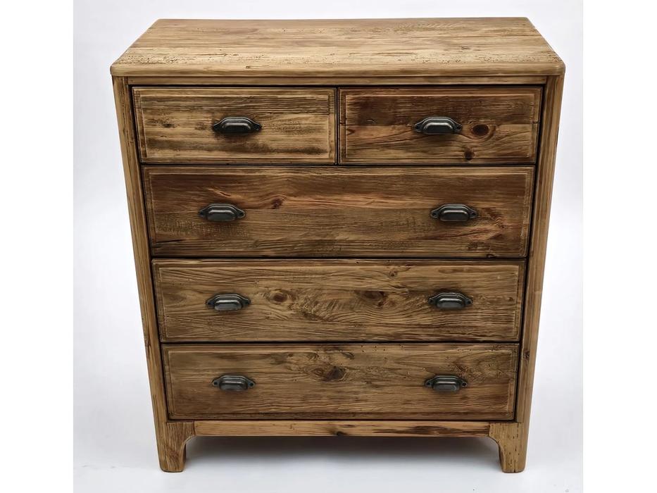 Mobilier de Maison: Wooden Vintage Loft: комод  с ящиками (натуральный дуб)