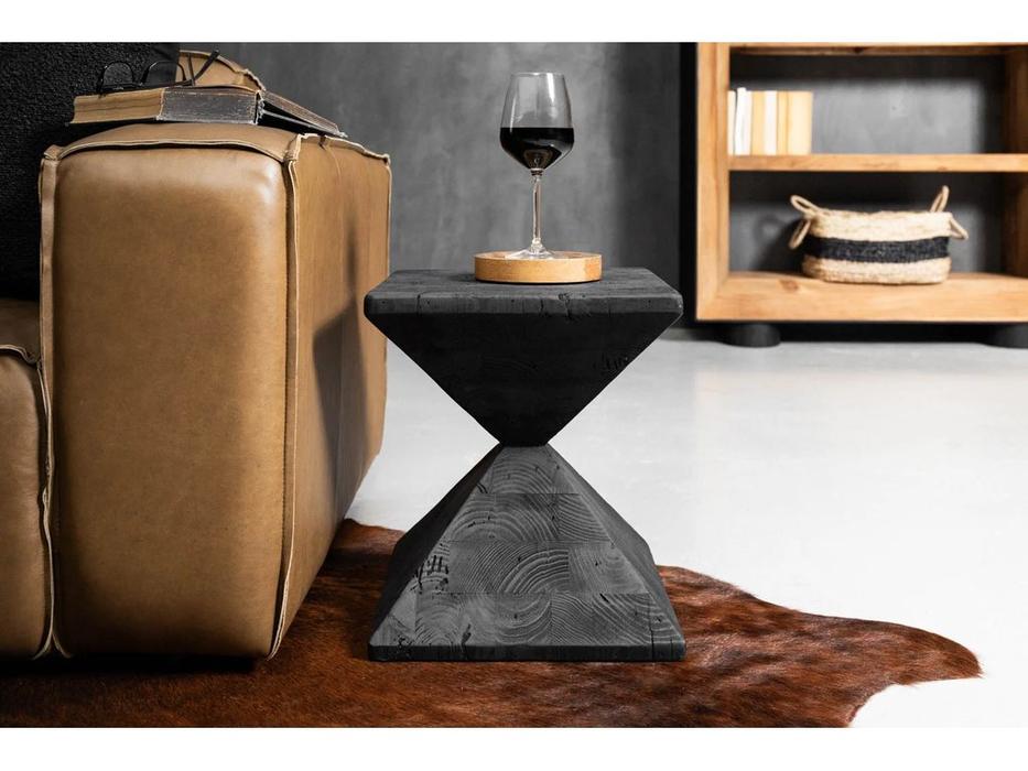 Mobilier de Maison: Wooden Vintage Loft: стол кофейный  (черный)