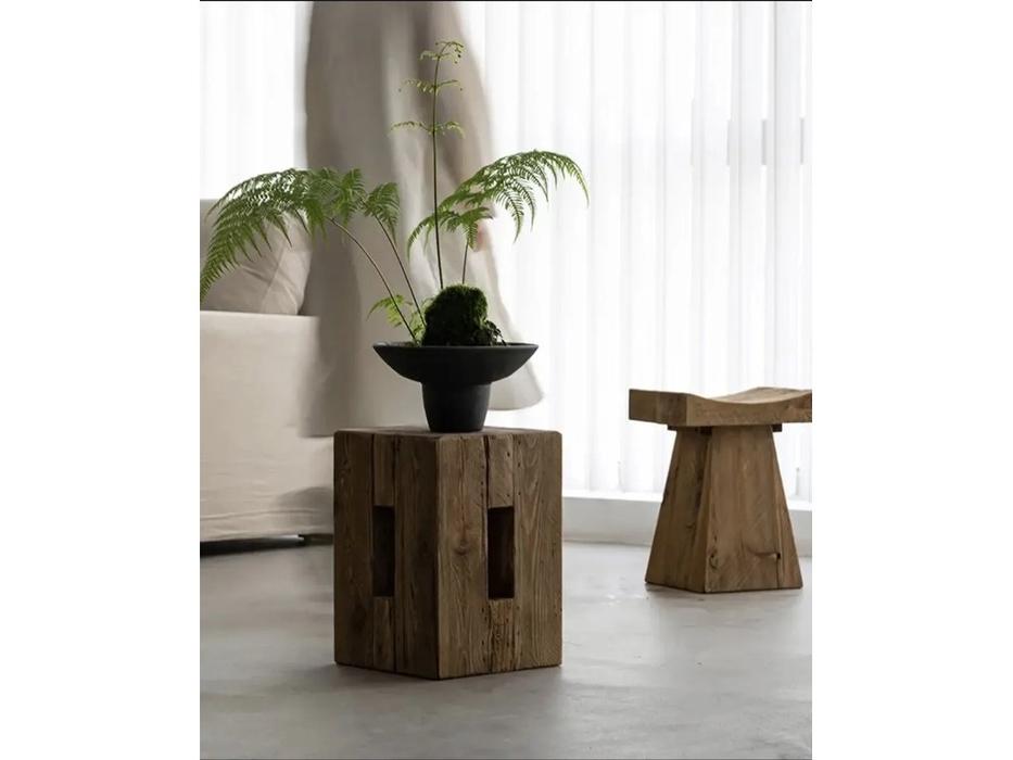 Mobilier de Maison: Wooden Vintage Loft: пуф  (натуральный дуб)