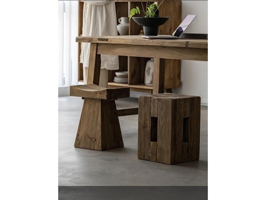 Mobilier de Maison: Wooden Vintage Loft: пуф  (натуральный дуб)