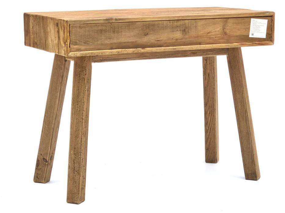 Mobilier de Maison: Wooden Vintage Loft: консоль  с ящиками (бежевый)