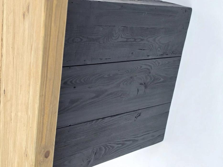 Mobilier de Maison: Wooden Vintage Loft: консоль  (дуб, черный)