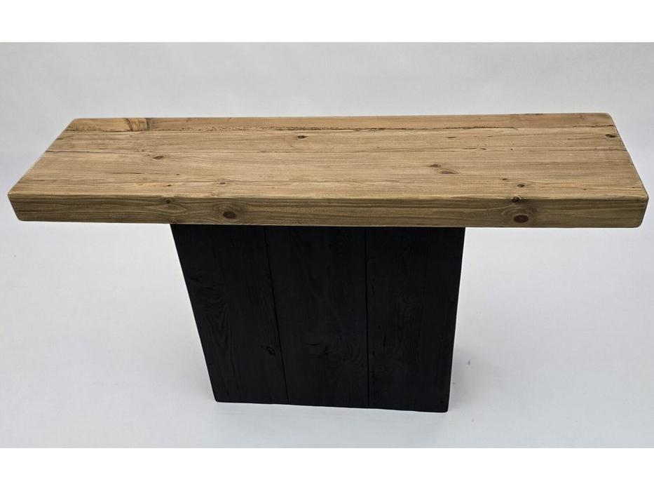 Mobilier de Maison: Wooden Vintage Loft: консоль  (дуб, черный)