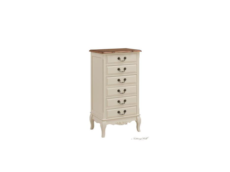 Mobilier de Maison: Provence: комод высокий  с эффектом старения (молочный)