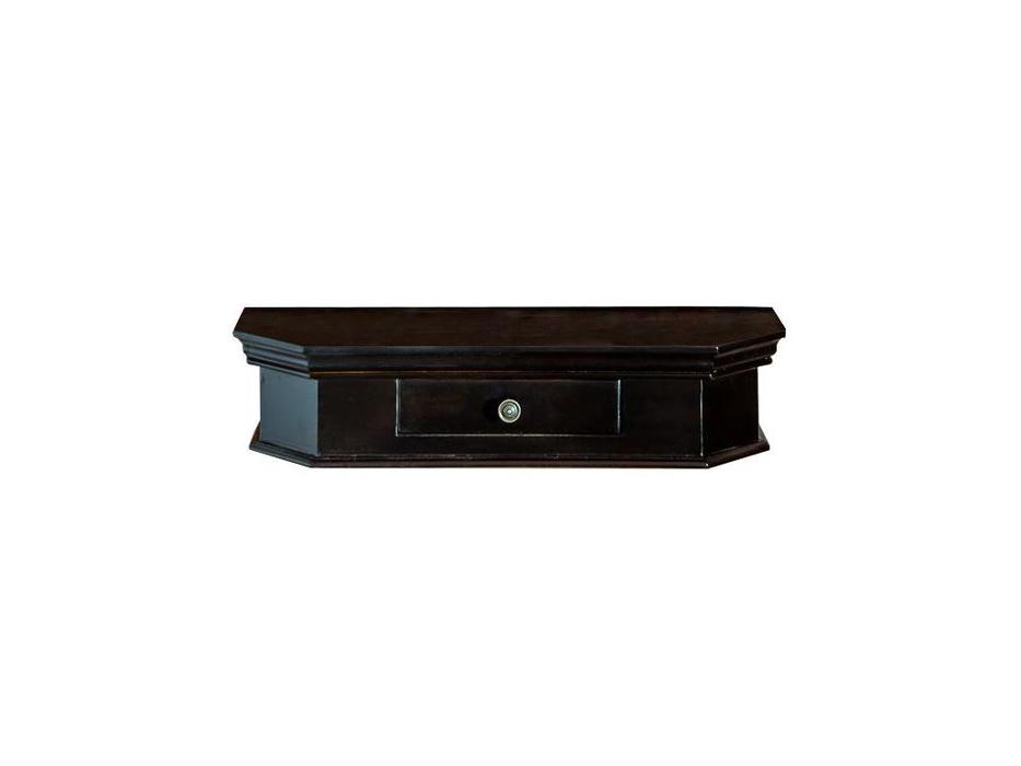 Mobilier de Maison: Provence: консоль подвесная  с ящиком (черный со старением)
