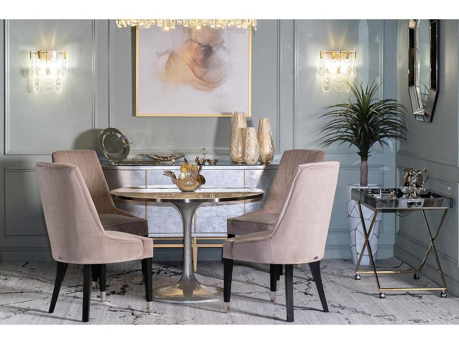 Garda Decor: MISTY WHITE: стол обеденный (белый)