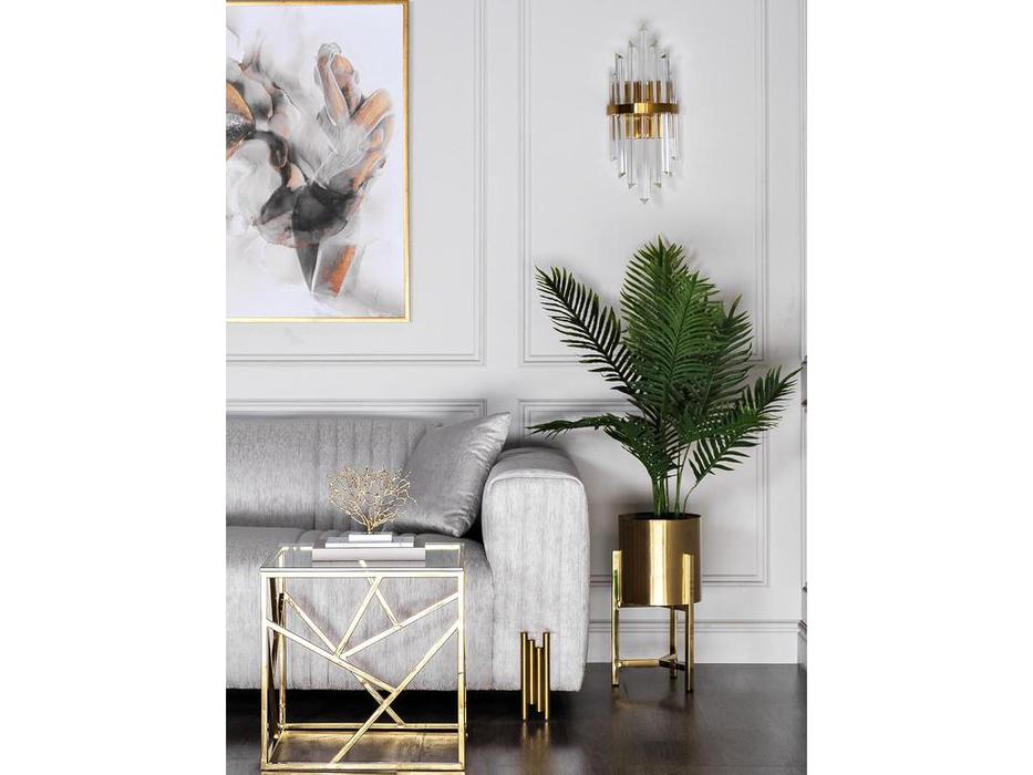 Garda Decor: GD: стол журнальный  (золото)