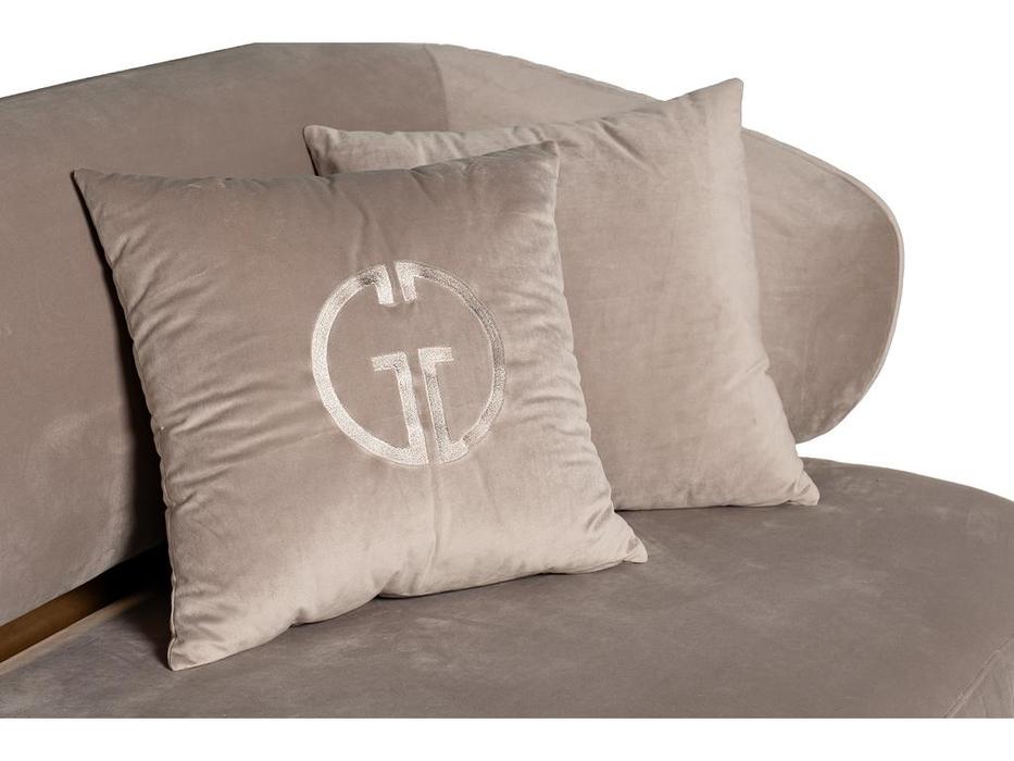 Garda Decor: Glarus: диван 3 местный  (серый)