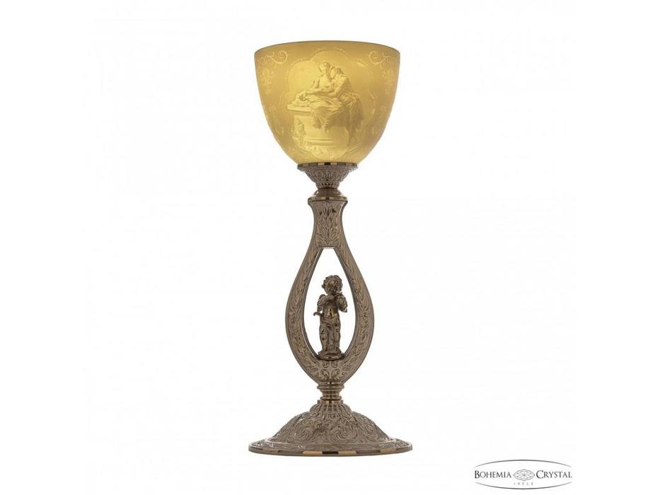 Bohemia Ivele Crystal: 71400L/15 NW P1 Pair FA4S: лампа настольная (бронза)
